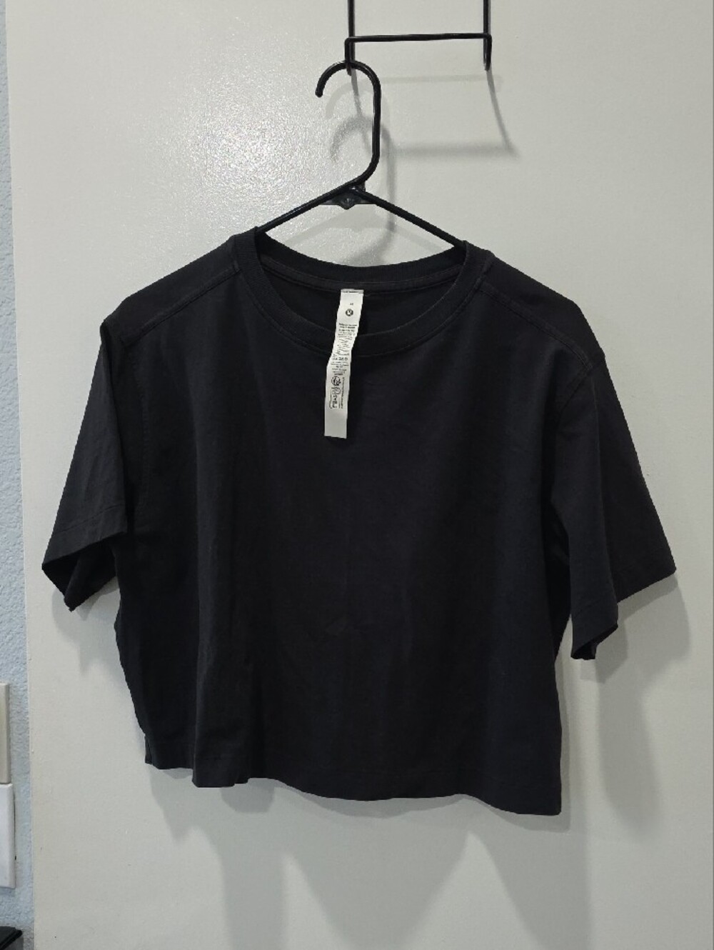 lululemon athletica Men’s Crewneck Tee - Charcoal Black